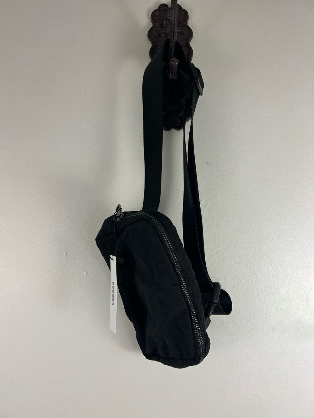 New With Tags Mini Belt Bag Adjustable Strap Black